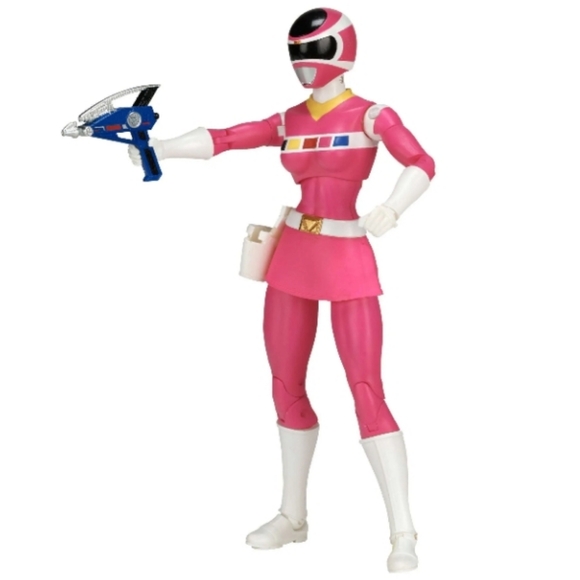 Pink Space Power Ranger Action Figure 🔥 MMPR Legacy Collection Limited Edition - Picture 2 of 5